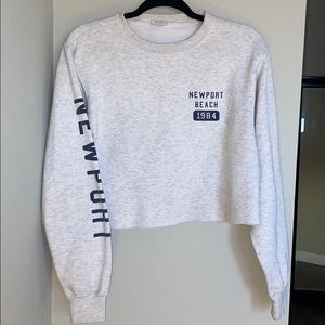 Crop Cali Newport Sweatshirt